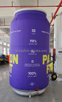 Ballon publicitaire géant gonflable personnalisé avec logo imprimé UV, modèle canette de bière, 3m-10m, étanche, durable, avec ventilateur intégré, résistant aux intempéries