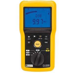 MEGÓHMETRO Digital CA 6536 al MEJOR PRECIO, Probador de Resistencia de Aislamiento de 100V, CA6536 - Product Image 1