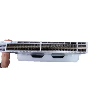 Asli 48 Port 10G SFP + Fiber Switch WS-C3850-48XS-S WS-C3850-48XS-E