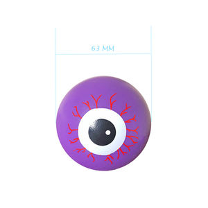 <span class=keywords><strong>Promotion</strong></span> Custom Logo <span class=keywords><strong>Promotion</strong></span> Release Druck Anti PU Stress Ball Augen Form Zappeln Stress Ball - Product Image 2