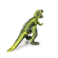 Dinosaurio eléctrico a control remoto, juguete de plástico