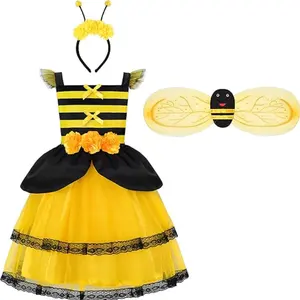 Hummel Kostüm Kinder Biene Kostüm Kleinkind Kostüm mit Bee Wings Weihnachts feier