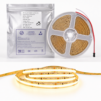 Bande lumineuse LED COB 24V, 560 LED/m, double couleur CCT 2700K-6500K, ruban LED intelligent adressable WS2811 SPI, 14W/m, 10mm, découpable, 5m/rouleau