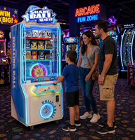 Machine à balles porte-bonheur Pochi Rock à prix d'usine, machine à prix à 3 couleurs professionnelle, fabricant de machines de jeu d'arcade