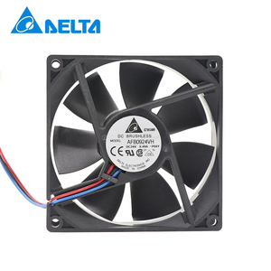 Delta AFB0924VH พัดลมไฟฟ้า90x90x25มม. 24V DC 0.4A 9ซม. 9225 9.6W ตลับลูกปืน81.47CFM อินเวอร์เตอร์ตู้พลาสติก ODM - Product Image 1