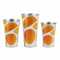 Gobelet en aluminium pour boissons glacées, personnalisable avec logo, changement de couleur à froid, OEM, 350 ml, 500 ml, 650 ml, pour bar, événement, festival, fête