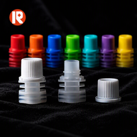 Capuchon à bec verseur imprimé avec logo personnalisé pour pochette Doypack de jus de marque
