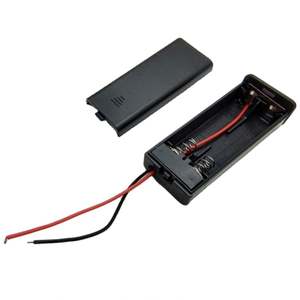 EIN AUS-Schalter mit Schiebe abdeckungen und Wasser beständigkeit AAA-Batterie gehäuse 2 AAA-Batterie halter 2X1,5 V UM-4 Batterie kasten AAA - Product Image 6