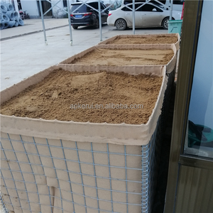 Gavión de Alambre de Hierro Cuadrado Galvanizado, Barrera de Bastión Soldada con Servicios de Doblado y Corte - Product Image 5