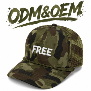 Casquette <span class=keywords><strong>de</strong></span> camionneur légère et respirante avec broderie personnalisée, motif camouflage intégral, dos en mousse et maille, visière incurvée, idéale pour la chasse et la pêche en extérieur - Product Image 1