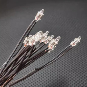 Bombilla Indicadora de Neón de 2.5mm de Diámetro, 15mm de Longitud, Base de 6mm, 14cm en Total, para Lámpara de Maceta, Uso Doméstico - Product Image 2