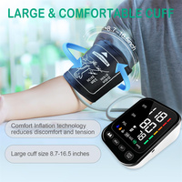 Appareil de mesure de la tension artérielle automatique, tensiomètre Bluetooth, tensiomètre numérique, sphygmomanomètre, moniteur de pression artérielle