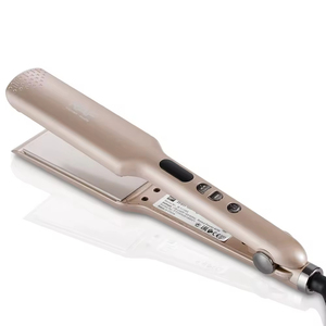 Lisseur de cheveux avec écran LED, fer à lisser à chauffe rapide, outils de coiffure pour salon de beauté - Product Image 1