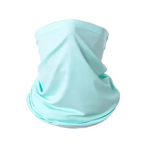 Design personalizzato stampato logo buffs tubo senza cuciture tubolare bandana sciarpa copertura del viso ghetta del collo per lo sport
