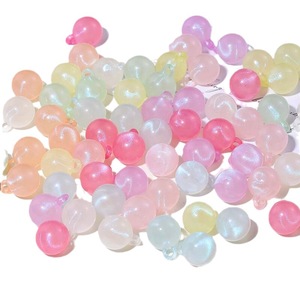 Yiwu City <b>Plastic</b> Resin Round <b>Beads</b> 10mm For Jewelry Making And Hair Accessories - Product Image 5
