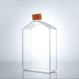 Cell Culture <strong>Flasks</strong> TC Treated Sterile 25cm2 75cm2 175cm2 225cm2 With Vent Cap Or Plug Seal Cap For Tissue Culture - Product Image 3