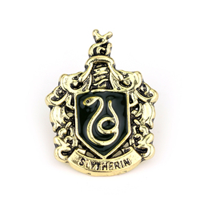ZRM Fashion Badge en métal unisexe, motif animalier, symboles des écoles Poudlard et <span class=keywords><strong>Serpentard</strong></span>, accessoire de costume, broche, épinglette, bouton - Product Image 3