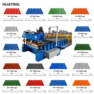 OEM ODM Factory Hot Sale Customized Metal Glazed Tile Making Machine Galvanized Corrugated Steel Sheets Roll Forming Machine - Product Image 1
