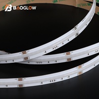 Tira de LED COB Inteligente de Alta Calidad, 18W/M, DC 24V, 12mm, 784 LED/m, Blanca, 5M, RGB, con Control Remoto, Venta al Por Mayor