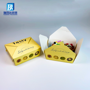 Nuevo estilo más vendido, pastel, nueces, donas, Sushi, pastelería, sándwich, artículos de panadería, galleta personalizada, <span class=keywords><strong>Brownie</strong></span>, caja de embalaje, comida - Product Image 2