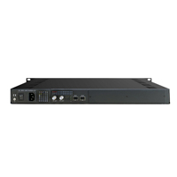 Modulador IP a RF 24 en 1, Equipo para Sala de TV QAM, DVB-T, ISDB-T, DVB-C, ATSC, Remultiplexación de 24 Canales TS, Web NMS