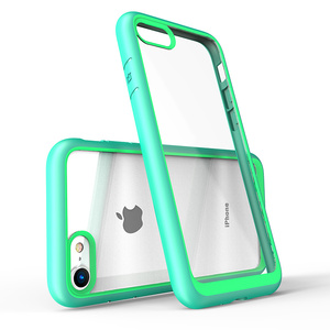 Venta caliente 2018 caso híbrido <span class=keywords><strong>claro</strong></span> acrílico tpu para iphone 8, caso para el iphone 8 teléfono móvil - Product Image 3