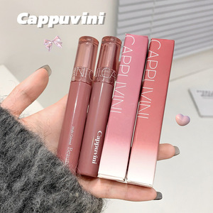 Brillo Labial en Gel con Efecto Espejo Resistente al Agua Cappuvini, 6 Colores, Brillo Labial Ligero, Hidratante, <span class=keywords><strong>de</strong></span> Larga Duración, Tinte Rojo Brillante, Maquillaje para <span class=keywords><strong>Labios</strong></span> - Product Image 5