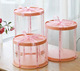 Boîte à gâteau ronde transparente récupérable, boîte à fleurs en plastique pour gâteau, boîte acrylique de 10 pouces pour gâteau Tiramisu