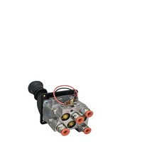 Vanne de commande de cabine PTO pneumatique, joystick hydraulique proportionnel à 4 trous pour camion benne basculante 14750652H