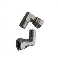 Adaptateur de tuyau hydraulique droit en acier inoxydable et acier au carbone haute résistance à l'usure