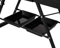 Chaise de tatouage réglable en hauteur avec tabouret de Salon Table de Massage chaise faciale vente directe d'usine meubles de Salon de beauté Spa