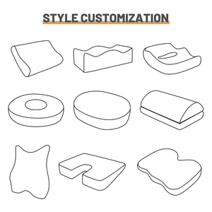 Cuscino <span class=keywords><strong>per</strong></span> Seduta Regolabile in Memory Foam con Gel <span class=keywords><strong>per</strong></span> Comfort Migliorato, Supporto Lombare <span class=keywords><strong>per</strong></span> Sedia da Ufficio, Sollievo dal Dolore <span class=keywords><strong>per</strong></span> Sedute Prolungate - Product Image 4
