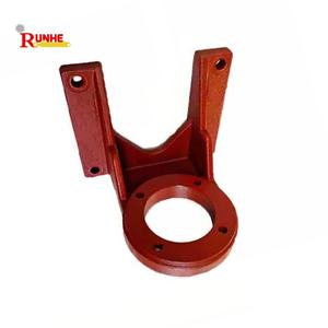 कच्चा लोहा हाइड्रोलिक पंप ब्रैकेट श्रृंखला मोटर ब्रैकेट एल-आकार ब्रैकेट - Product Image 3