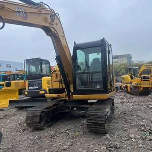 Excavadora de cadenas Caterpillar CAT 307e2 original de 7 toneladas, en buen estado, a la venta en stock. - Product Image 1
