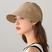 Sombrero de Pescador de Tela Vaquera para Mujer, Transpirable, para Verano, para Exteriores, Protección Solar, con Circunferencia de Cabeza Grande, para Actividades al Aire Libre