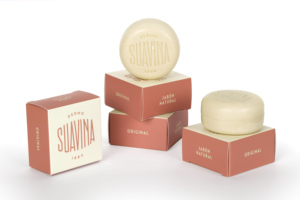 Confezione da 8 saponette naturali Dermo-Suavina da 60g con oli vegetali per la cura quotidiana della famiglia. Uso quotidiano secondo le esigenze. - Product Image 2