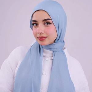 Vente chaude 2025 À La Mode D'été Hijab Super Doux Léger Plaine Modal Musulman Écharpe Respirant Confortable - Product Image 1