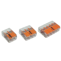 Boîte Complète de 100 Connecteurs de Fils WAGO 221-412, Bornes Parallèles, Connecteurs à Connexion Rapide – Produit Neuf Original et Authentique
