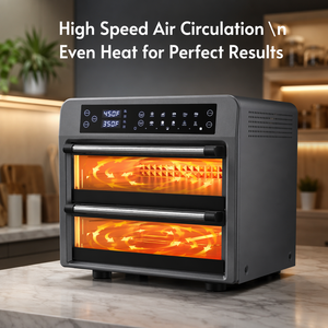 <span class=keywords><strong>Horno</strong></span> Tostador Eléctrico Digital de <span class=keywords><strong>36</strong></span> <span class=keywords><strong>Litros</strong></span> con Freidora de Aire, Asador y Convección sin Aceite para Uso Hotelero - Product Image 2
