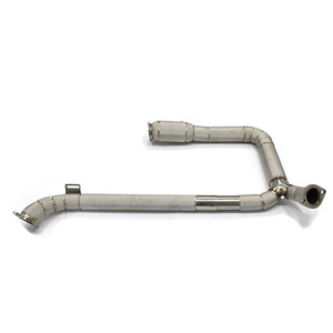 Tubo di Scarico Downpipe in Acciaio Inox SUS304 per <span class=keywords><strong>Porsche</strong></span> <span class=keywords><strong>718</strong></span> 2.0t 2016-2025 Boxster/Cayman, Tubi di Scarico per Auto, Tubo di Prova Header a Prezzo di Fabbrica - Product Image 1