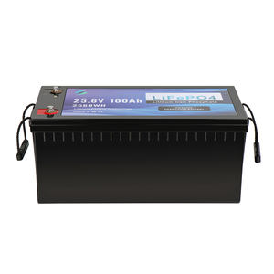 עמוק מחזור ימי סירת RV נטענת שמש סוללה LiFePO4 24V 100Ah ליתיום סוללה - Product Image 2