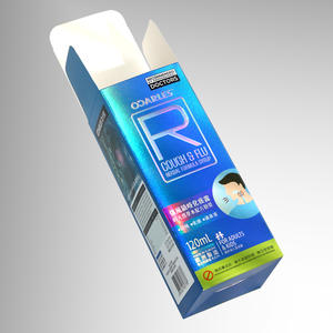 Umweltfreundliche Biologisch Abbaubare Hochwertige Laser-Papierboxen mit Umgekehrter Mattierung UV-Druck Maßgefertigtes Schaumstoff-Futter für Pillen und Medikamente - Product Image 3