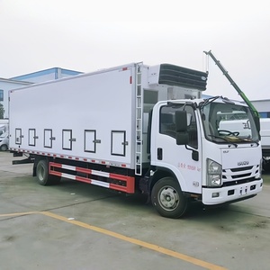 Camion frigorifique ISUZU NPR 4x2 pour le transport de poulets, véhicule multifonctionnel diesel très demandé pour le transport de poussins d'un jour - Product Image 3