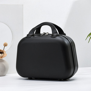<span class=keywords><strong>Mini</strong></span> valise <span class=keywords><strong>de</strong></span> <span class=keywords><strong>maquillage</strong></span> <span class=keywords><strong>de</strong></span> voyage en polychrome à coque rigide, valise <span class=keywords><strong>de</strong></span> transport en PP, logo personnalisable OEM - Product Image 5