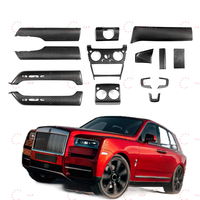 Kit intérieur de Style B pour Cullinan 2018y + mise à niveau en Fiber de carbone anciens à nouveaux intérieurs pièces de carrosserie Conversion d'accessoires automobiles