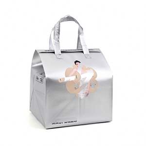 Sac isotherme réutilisable personnalisé, sac de courses et de pique-nique non tissé, sac isotherme pour transporter des bières - Product Image 1