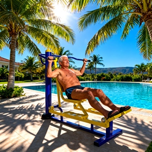 Meilleures ventes d'équipements de <span class=keywords><strong>fitness</strong></span> de plein air de qualité supérieure Ensemble de salle de sport de parc pour usage public - Product Image 6