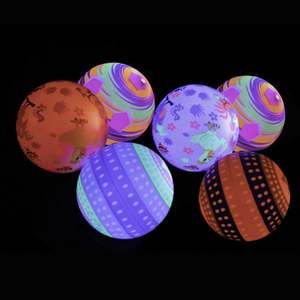 Nueva llegada LED luz saltar pelota juguetes niños fútbol pelota que rebota Linda bola flotante niños divertido juguete regalos para niños - Product Image 5