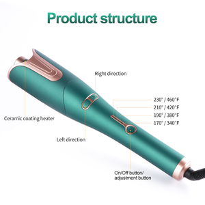 <span class=keywords><strong>Ferro</strong></span> Arricciacapelli OEM ODM per Ricci Grandi con Cilindro Rotante Grande e Anti-Scottatura, Arricciacapelli Automatico Professionale per Tutte le <span class=keywords><strong>Età</strong></span> - Product Image 5