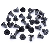 Entretoise de fixation en nylon noir pour pare-boue compatible avec Toyota et Lexus 90189-06013